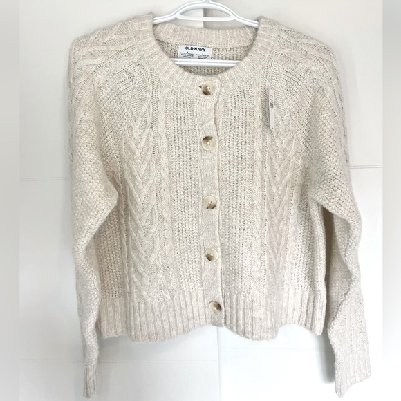 White knit cardigan - Picture 1 of 1